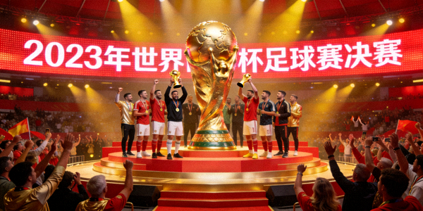 2023年世界杯足球赛决赛颁奖典礼盛况全景